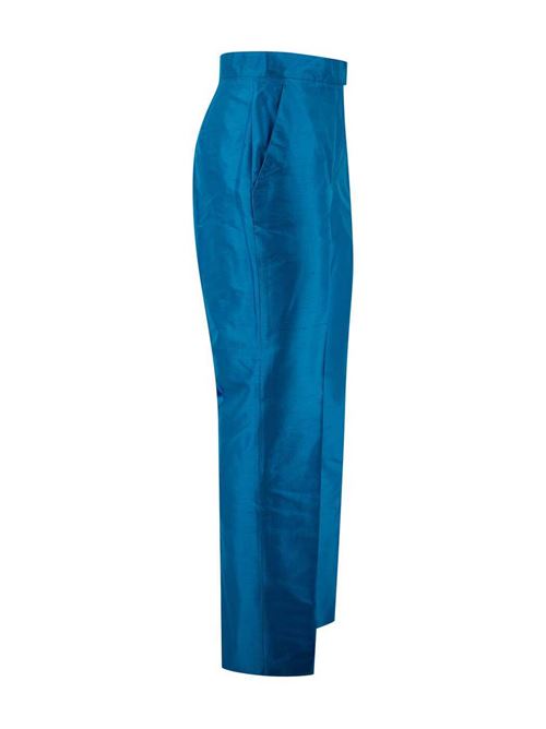 Pure silk trousers Max Mara | 2416131014600.004